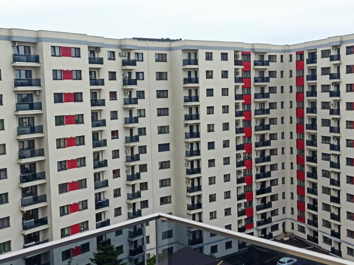 Stylish, Modern 2 Rooms Flat With City View, Near Presidential Palace Bukarest Exterior foto
